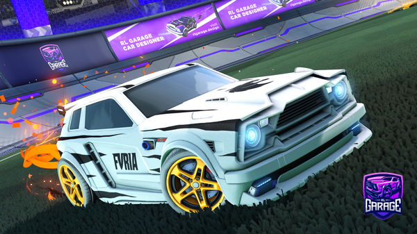 A Rocket League car design from oogweii