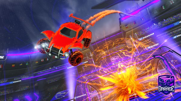 A Rocket League car design from Pointlessname