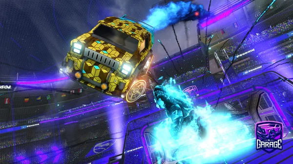 A Rocket League car design from electricwatermelon