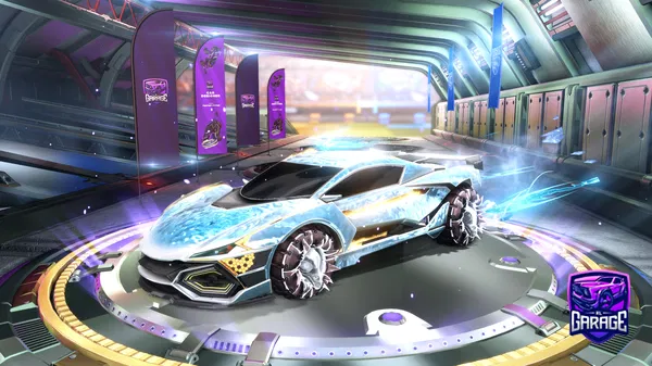 A Rocket League car design from Kuroshing