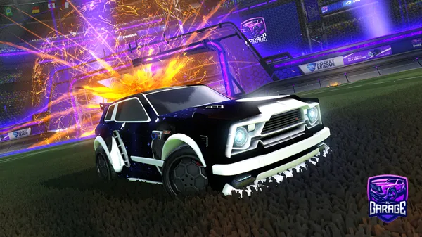 A Rocket League car design from hqrnu