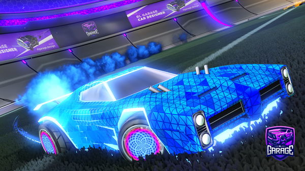 A Rocket League car design from strykerredbull11