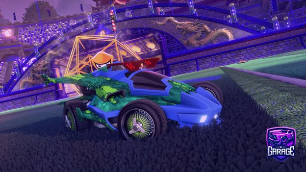 A Rocket League car design from lpert