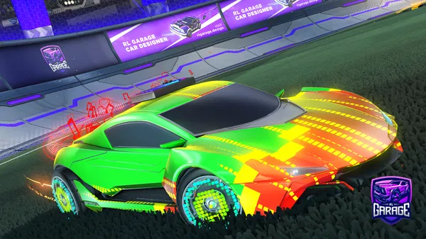 A Rocket League car design from Lexa_S78