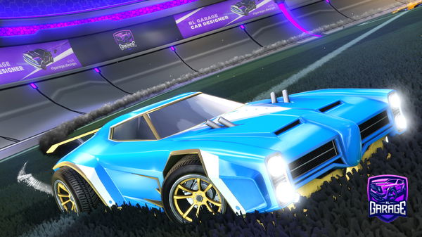 A Rocket League car design from xEMIRUJx