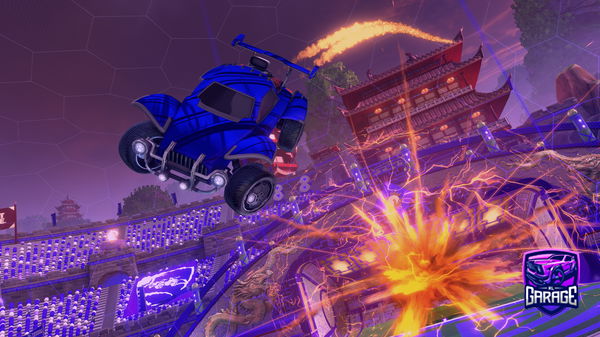 A Rocket League car design from tooblandi