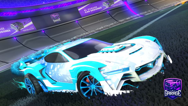 A Rocket League car design from Roitical