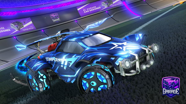 A Rocket League car design from SplitLemon
