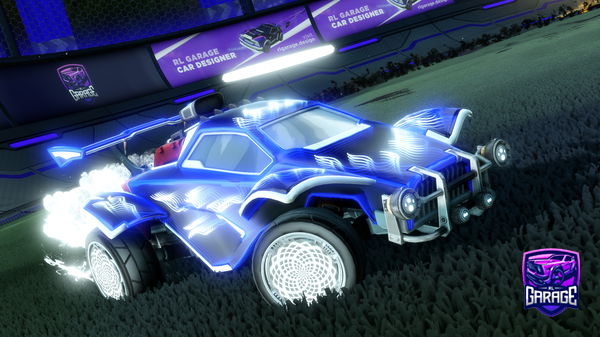 A Rocket League car design from Trev218650