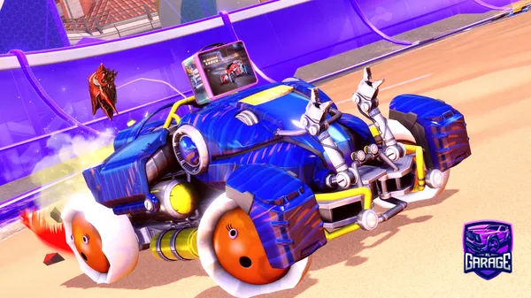 A Rocket League car design from JamezTheGreat