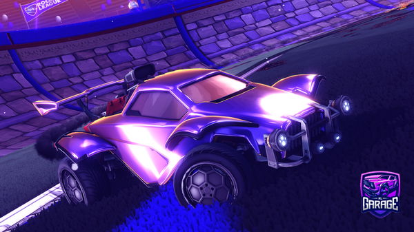 A Rocket League car design from tenix12