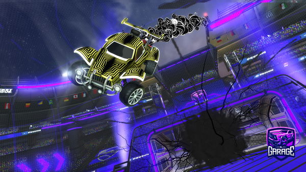 A Rocket League car design from McL009