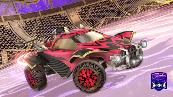 A Rocket League car design from Gizmoutatime