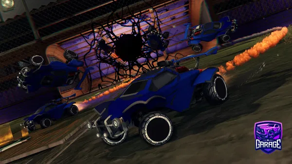 A Rocket League car design from Synyxity