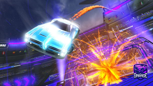 A Rocket League car design from MadAxeMax