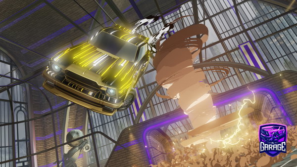A Rocket League car design from SpaceKuki