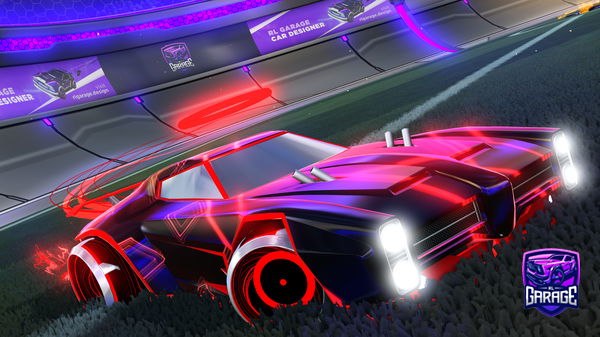 A Rocket League car design from ChevyRL
