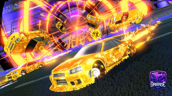 A Rocket League car design from Bugz8o5