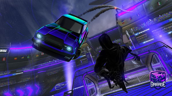 A Rocket League car design from Death-Beckou