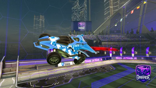 A Rocket League car design from Scythe10123