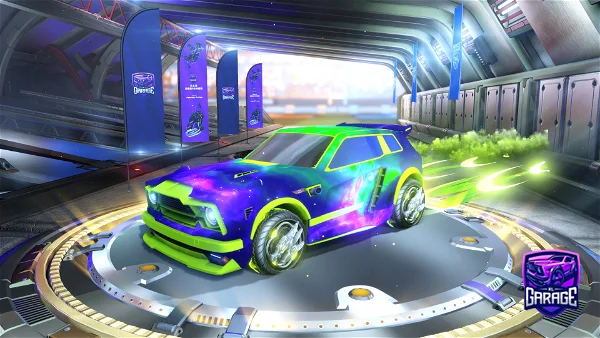 A Rocket League car design from SpaceJX