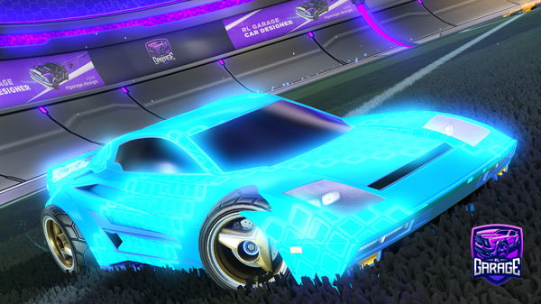 A Rocket League car design from skystrike123