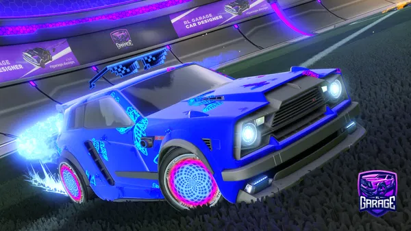 A Rocket League car design from HyperMax-Games