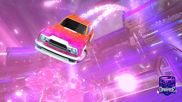 A Rocket League car design from Rezock2010