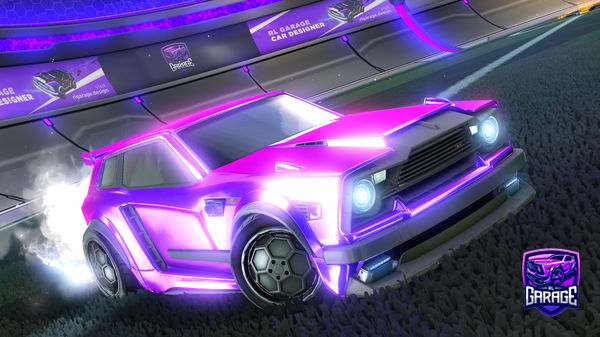 A Rocket League car design from Hexfnrlmc