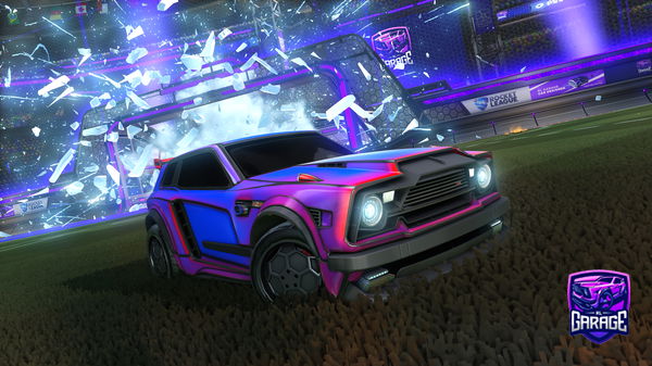 A Rocket League car design from Isyyy
