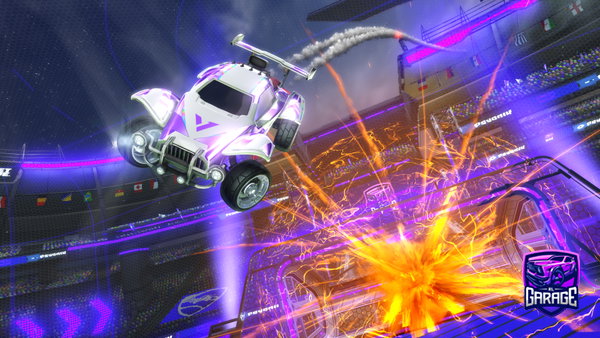 A Rocket League car design from ethanglufc