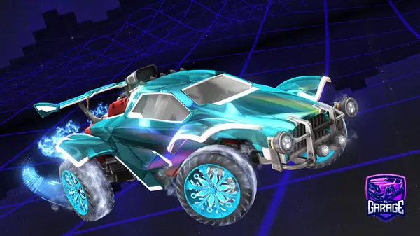 A Rocket League car design from Hype_Octane23