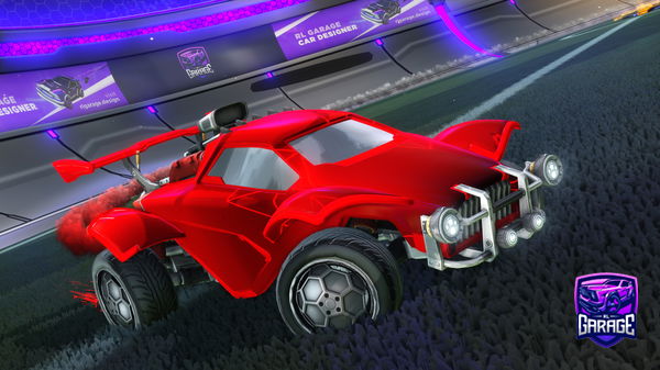 A Rocket League car design from ETJuniors
