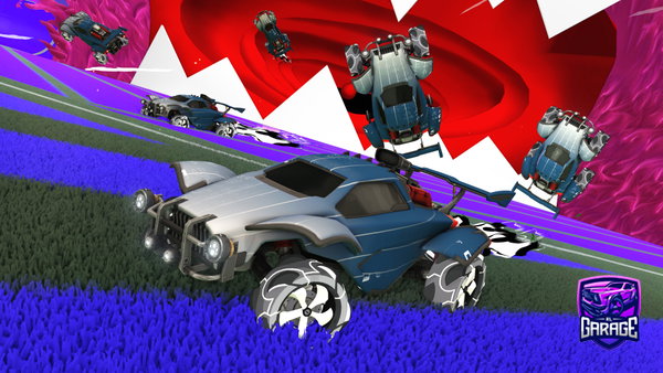 A Rocket League car design from Ember3571