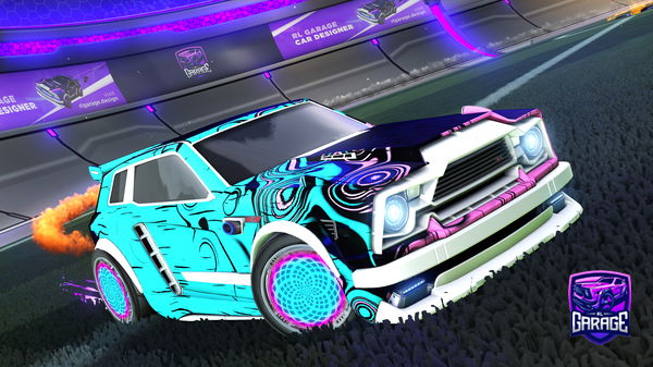 A Rocket League car design from slimgrimmy