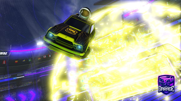 A Rocket League car design from IllusionFTW