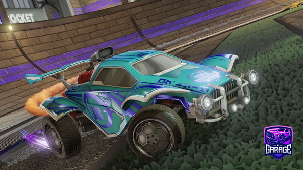 A Rocket League car design from river6741