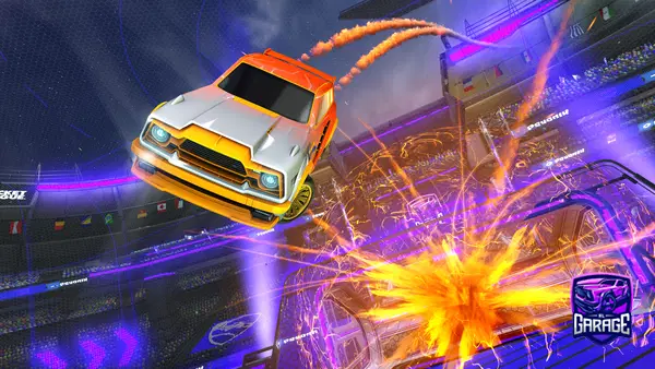 A Rocket League car design from Matteo230807