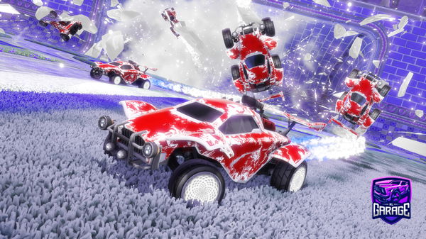 A Rocket League car design from Ichiro_Tan