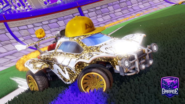 A Rocket League car design from conxza