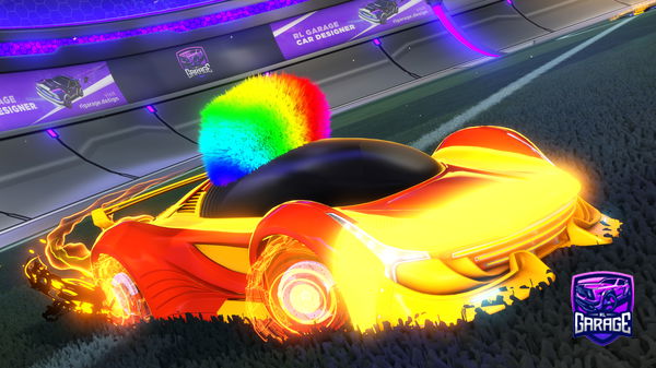 A Rocket League car design from BrixRL