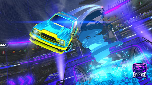 A Rocket League car design from airAnton