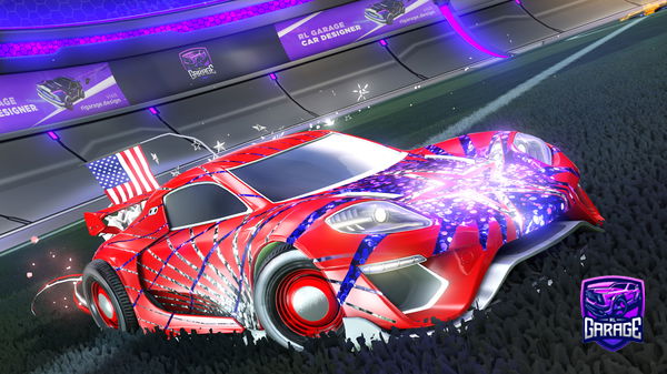 A Rocket League car design from SuperMommy