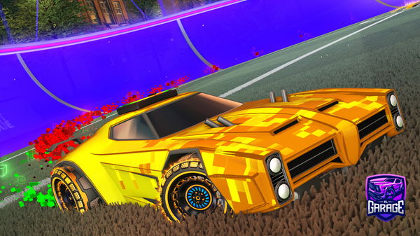 A Rocket League car design from JULA11