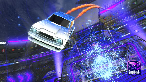 A Rocket League car design from Bluwie