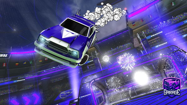 A Rocket League car design from Grxzzyttv