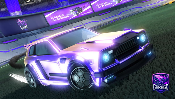 A Rocket League car design from x8r