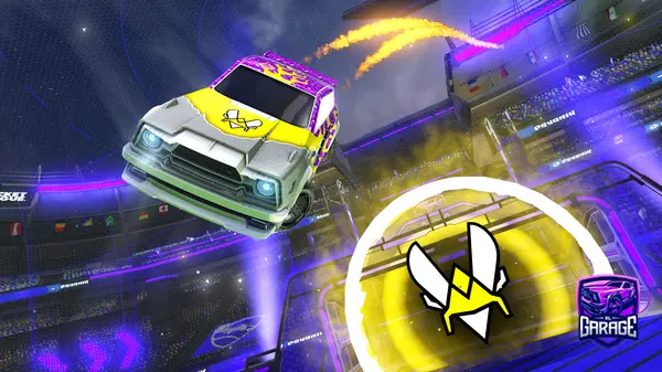 A Rocket League car design from BoredZebra7385