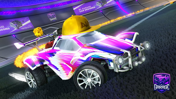 A Rocket League car design from Techno11deluxe1