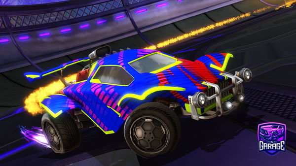 A Rocket League car design from Pulse_Volta